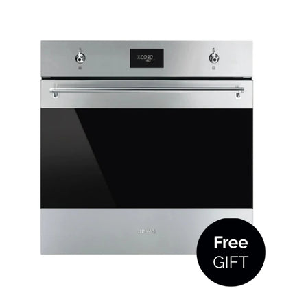 SMEG THERMO-VENTILATED OVEN 60CM CLASSICA - SF6301TVX