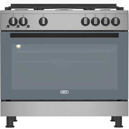 DEFY 90CM NEW YORK FULL GAS RANGE COOKER - DGS900