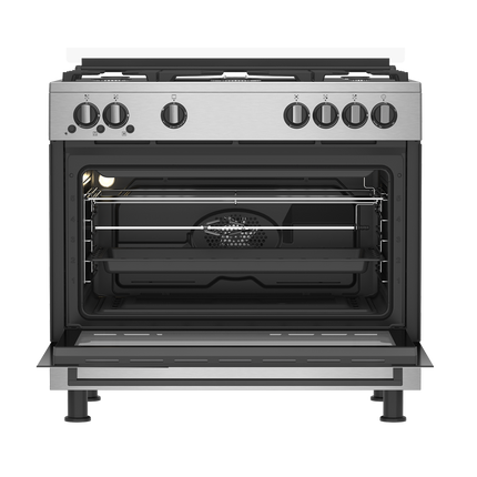 DEFY 90CM NEW YORK FULL GAS RANGE COOKER - DGS900