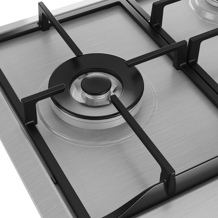 Defy 90cm Gemini 5 Burner Gas Hob with Wok Stainless Steel – DHG129