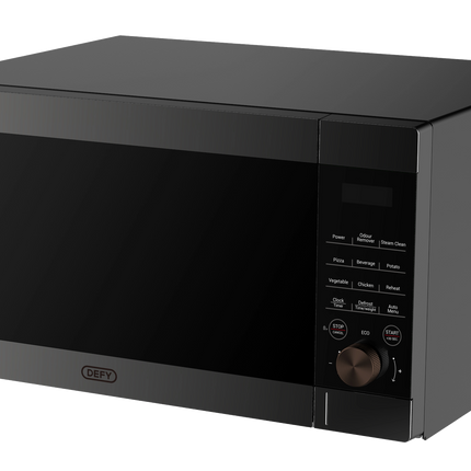 Defy 43L Digital Solo Microwave Black Glass – DMO143