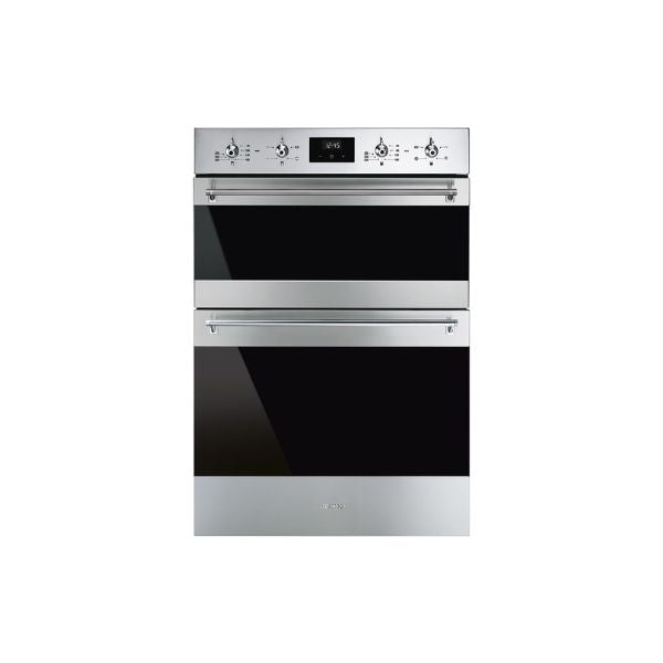 SMEG 60CM CLASSIC ELECTRIC DOUBLE OVEN - DOSF6300X