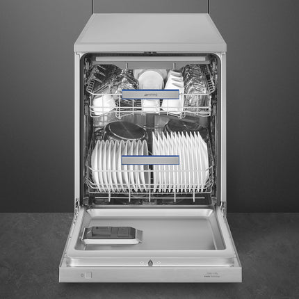 SMEG 15 PLACE 60CM STAINLESS STEEL FREESTANDING DISHWASHER - DW73TXSA