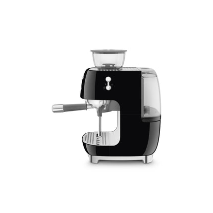 SMEG ALL IN ONE ESPRESSO COFFEE MACHINE WITH BUILT-IN GRINDER & MILK FROTHER - EGF03