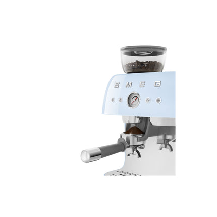SMEG ALL IN ONE ESPRESSO COFFEE MACHINE WITH BUILT-IN GRINDER & MILK FROTHER - EGF03