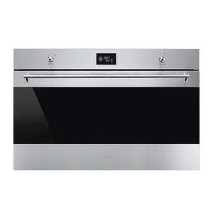 SMEG 90CM 129L CLASSICA ELECTRIC OVEN THERMO- VENTILATED - SF9390X1SA