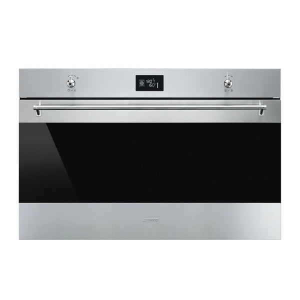 SMEG 90CM 129L CLASSICA ELECTRIC OVEN THERMO- VENTILATED - SF9390X1SA
