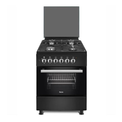 FERRE 60X60 GAS ELECTRIC FREESTANDING COOKER MATT BLACK - F6B40E3.FDIT.MB