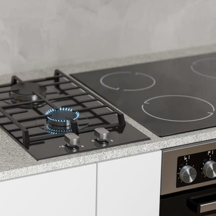 Falco 30cm 2-Burner Gas on Glass Hob Black – FAL-BGH-30