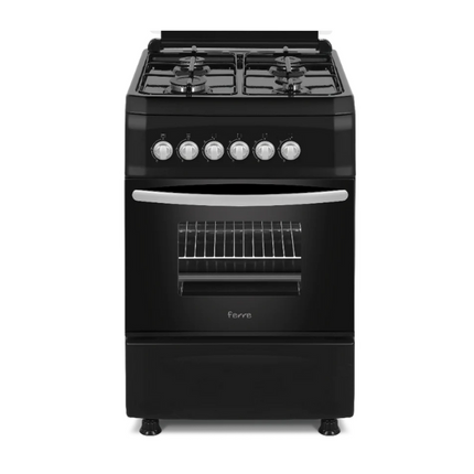 FERRE FULL GAS COOKER 4 PLATE FULL GAS FREESTANDING BLACK - F5S40G2.FDI.B