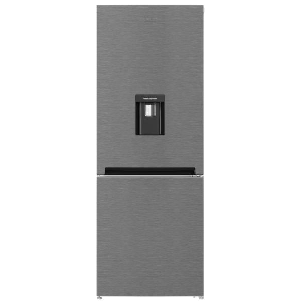 DEFY 323L BOTTOM FREEZER FRIDGE METALIC WITH WATER DISPENSER - DAC627