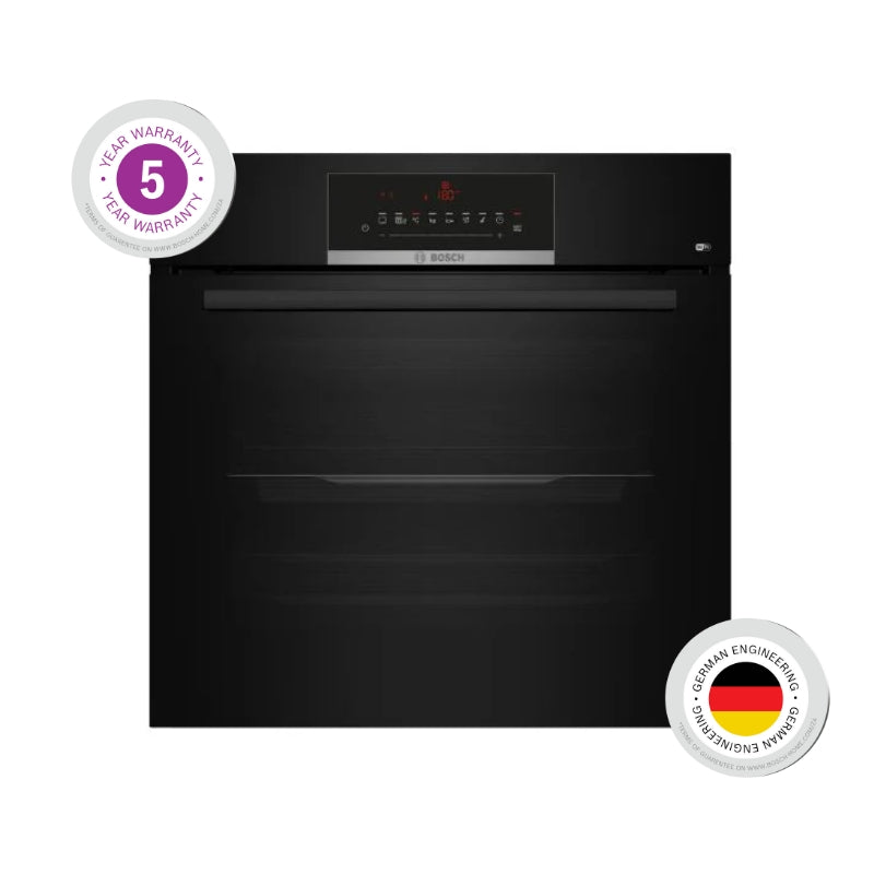 BOSCH 60CM BLACK BUILT-IN MULTIFUCTION OVEN SERIES 6 - HBJ559EB6Z