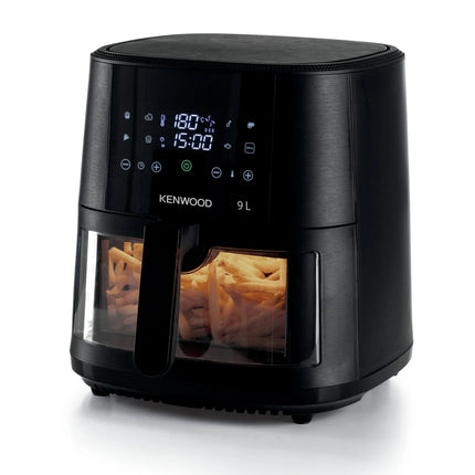 KENWOOD 9L AIR FRYER WITH GRILL FUNCTION & WINDOW - HFG92.000BK