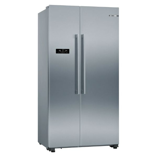 BOSCH 560L SIDE BY SIDE FRIDGE FREEZER SERIES 4 STAINLESS STEEL - KAN93VL30N