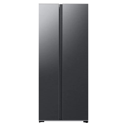SAMSUNG 564L SIDE BY SIDE FRIDGE WITH DIGITAL INVERTER TECH GENTLE MATT BLACK - RS57DG4000B4FA