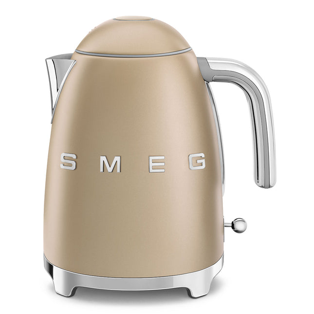 SMEG 1.7L MATT CHAMPAGNE RETRO KETTLE - KLF03CHMSA