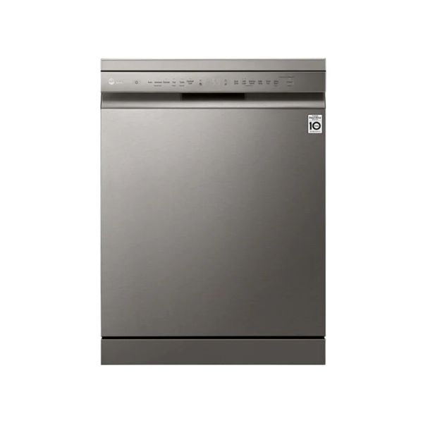 LG 14 PLACE DISHWASHER PLATINUM SILVER QUADWASH - DFB512FP