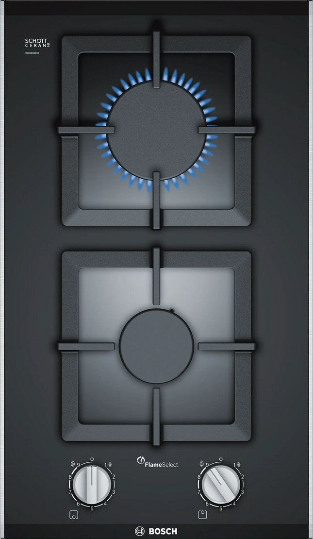 BOSCH 30CM DOMINO GAS HOB CERAMIC SERIES 6 - PSB3A6B20Z