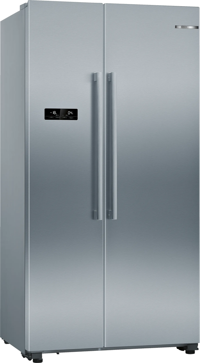 BOSCH 560L SIDE BY SIDE FRIDGE FREEZER SERIES 4 STAINLESS STEEL - KAN93VL30N