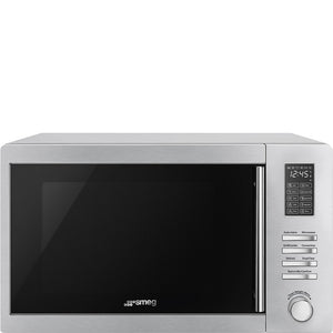 SMEG 34L STAINLESS STEEL MICROWAVE OVEN - MOE34CXI