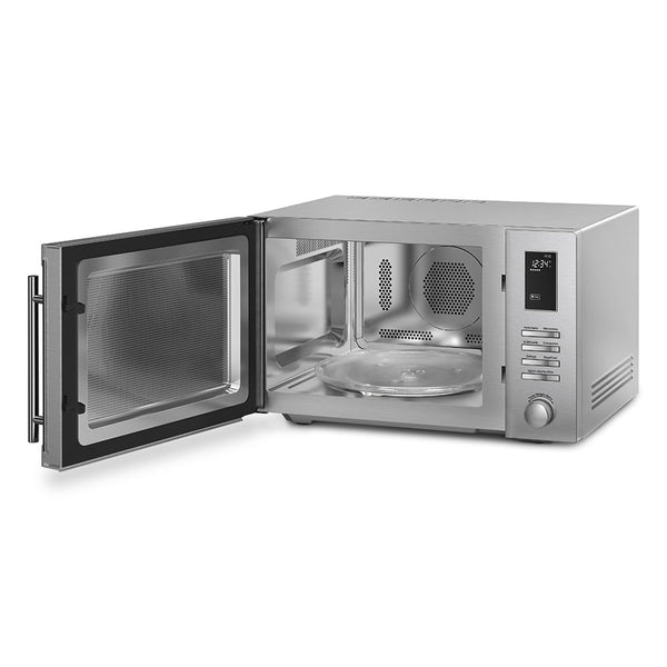 SMEG 34L STAINLESS STEEL MICROWAVE OVEN - MOE34CXI2