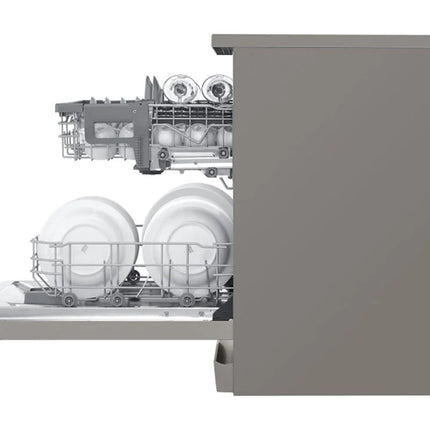LG 14 PLACE DISHWASHER PLATINUM SILVER QUADWASH - DFB512FP