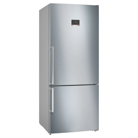 BOSCH FRIDGE-FREEZER – BRUSHED STEEL ANTI-FINGERPRINT NO FROST SERIES 6 - KGN76CI30U