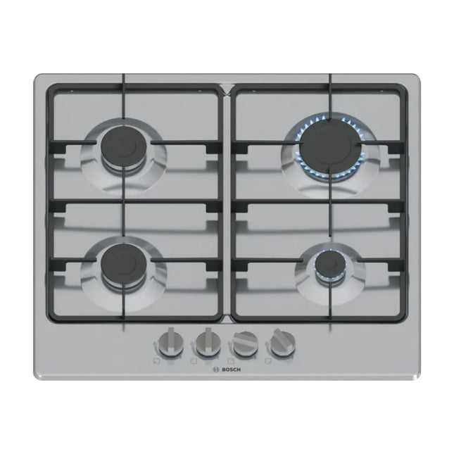 BOSCH 60CM SERIES 2 GAS HOB STAINLESS STEEL – PGP6B5K60Z
