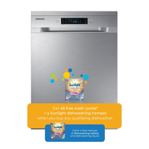 SAMSUNG 14 PLACE DISHWASHER  STAINLESS STEEL - DW60M5070FS