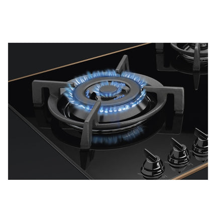 SMEG 90CM DOLCE STILL NOVO  GAS ON GLASS HOB - PV695LCNR