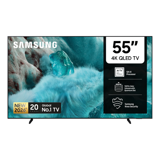 SAMSUNG 55" QLED Q7F 4K VISION AI SMART TV - QA55Q7FAAKXXA