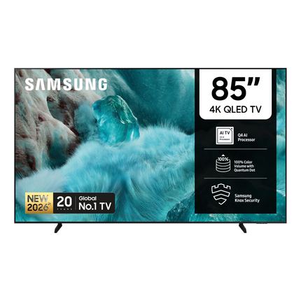SAMSUNG 85" QLED Q7F 4K VISION AI SMART TV - QA85Q7FAAKXXA