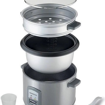 Kenwood 1.8L Stainless Steel Rice Cooker & Steamer – RCM45.000SS