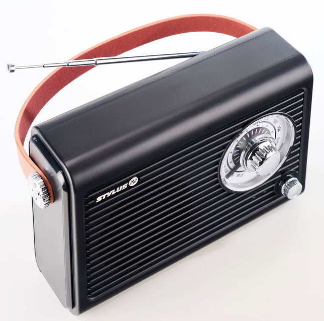 Stylus AV Retro 100W Portable Bluetooth Speaker with FM Radio