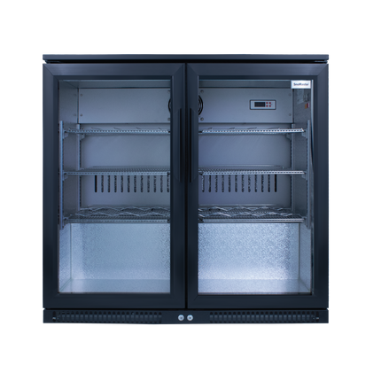 SnoMaster - 200L Sub-Zero Under-Counter Beverage Cooler - Black (SD-220)