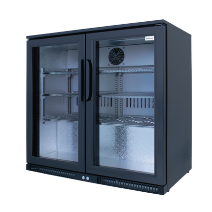SnoMaster - 200L Sub-Zero Under-Counter Beverage Cooler - Black (SD-220)