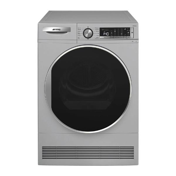 SMEG 8KG TUMBLE DRYER CONDENSER DRYER SILVER - D3T8SSA