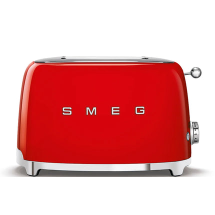 SMEG RETRO 1.7L KETTLE &  SMEG 2 SLICE TOASTER RED COMBO - KLF03RDSA + TSF01RDSA