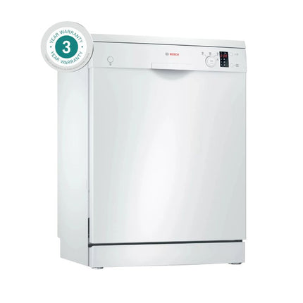 BOSCH DISHWASHER 12 PLACE WHITE - SMS24AW01Z