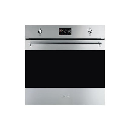 SMEG 60CM CLASSIC COMBINATION MICROWAVE OVEN - SO6302M2X