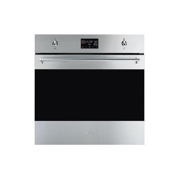 SMEG 60CM CLASSIC COMBINATION MICROWAVE OVEN - SO6302M2X