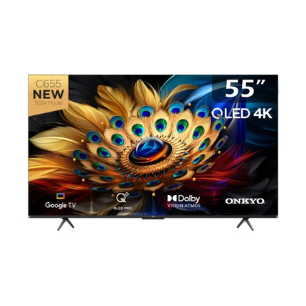 TCL 55" QLED GOOGLE TV - 55C655
