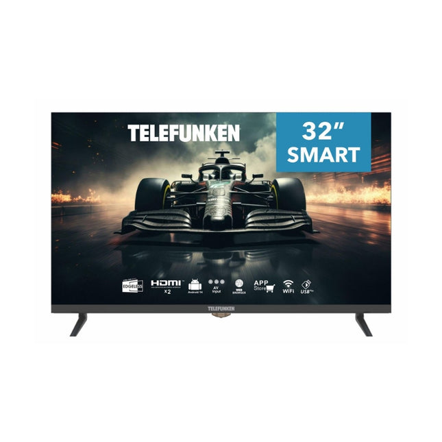 TELEFUNKEN 32” SMART HD LED TV – TLEDDS-32HDA