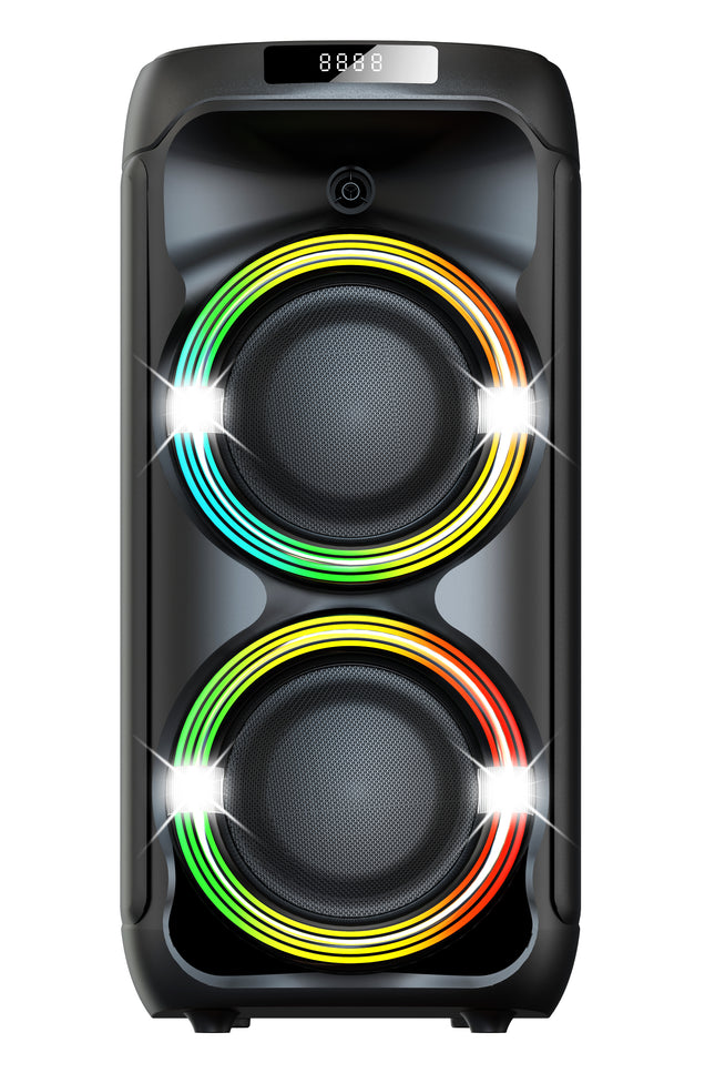 Stylus AV Tornado 550W Bluetooth Party Speaker with Dual 6.5 Inch Woofers