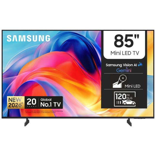 SAMSUNG 85 INCH MINI LED M70H 4K VISION AI SMART TV (2026) - UA85M70HAUXXA