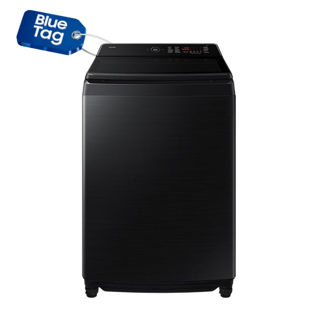 SAMSUNG AI 21KG TOP LOADER WASHING MACHINE - BLACK CAVIAR - WA80F21S8BFA