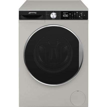 SMEG 8KG WASHING MACHINE WITH STEAM PROGRAM SILVER - WM3T84SSA
