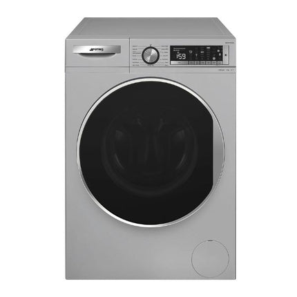 SMEG 9KG FRONT LOADER WASHING MACHINE SILVER - WM3T94SSA