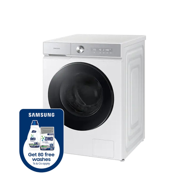 SAMSUNG 12KG FRONT LOADER WASHING MACHINE BESPOKE AI WITH ECO BUBBLE - WW12BB944DGHFA