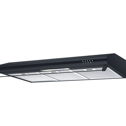 FALCO 90CM WALL EXTRACTOR BLACK - AR-90-903BL